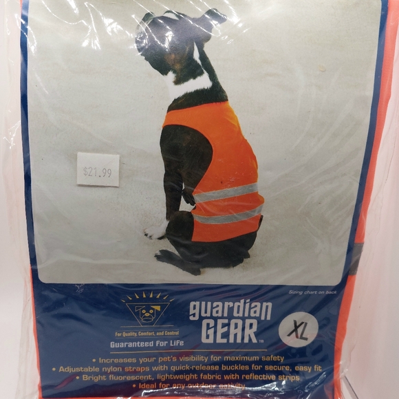 Guardian Gear Reflective Safety Vest Orange Sz X-Large - Picture 1 of 2